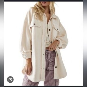 Free People Ruby jacket in Champagne dream